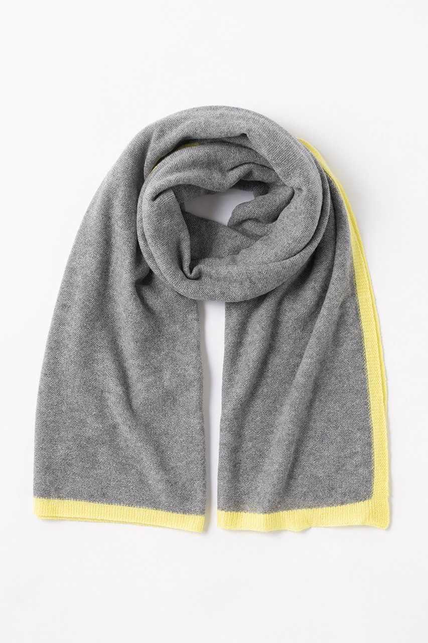 【エレガンセーゼ/ELEGANCESE】のMeshカシミヤストール インテリア・キッズ・メンズ・レディースファッション・服の通販 founy(ファニー) 　ファッション　Fashion　レディースファッション　Fashion for Women　ストール　Soft & Warm Scarves　マフラー・スヌード / 冬小物の定番　Scarves & Mufflers　シアー　Sheer, See-Through　ストール　Stole, Wrap　マフラー　Scarf, Muffler　新作・新入荷　New Arrivals / New In　ライトグレー/イエロー|ID: prp329100004684612 ipo3291000000033830464