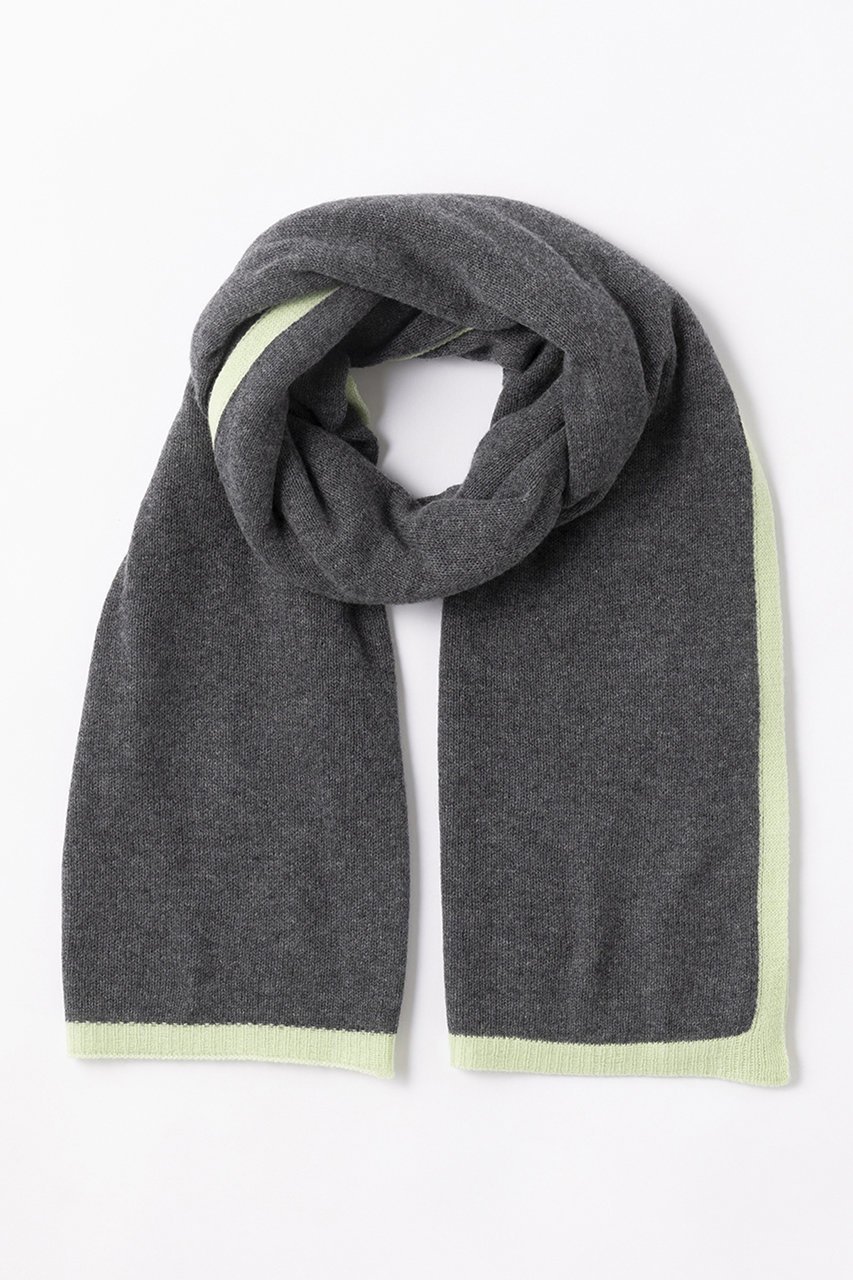 【エレガンセーゼ/ELEGANCESE】のMeshカシミヤストール インテリア・キッズ・メンズ・レディースファッション・服の通販 founy(ファニー) 　ファッション　Fashion　レディースファッション　Fashion for Women　ストール　Soft & Warm Scarves　マフラー・スヌード / 冬小物の定番　Scarves & Mufflers　シアー　Sheer, See-Through　ストール　Stole, Wrap　マフラー　Scarf, Muffler　新作・新入荷　New Arrivals / New In　チャコールグレー/ライトグリーン|ID: prp329100004684612 ipo3291000000033830466