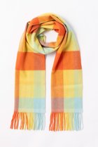 【エレガンセーゼ/ELEGANCESE】のCheck wave mini マフラー オレンジ/イエロー|ID: prp329100004684614 ipo3291000000033830495