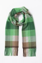 【エレガンセーゼ/ELEGANCESE】のCheck wave mini マフラー グリーン/ブラウン|ID: prp329100004684614 ipo3291000000033830496