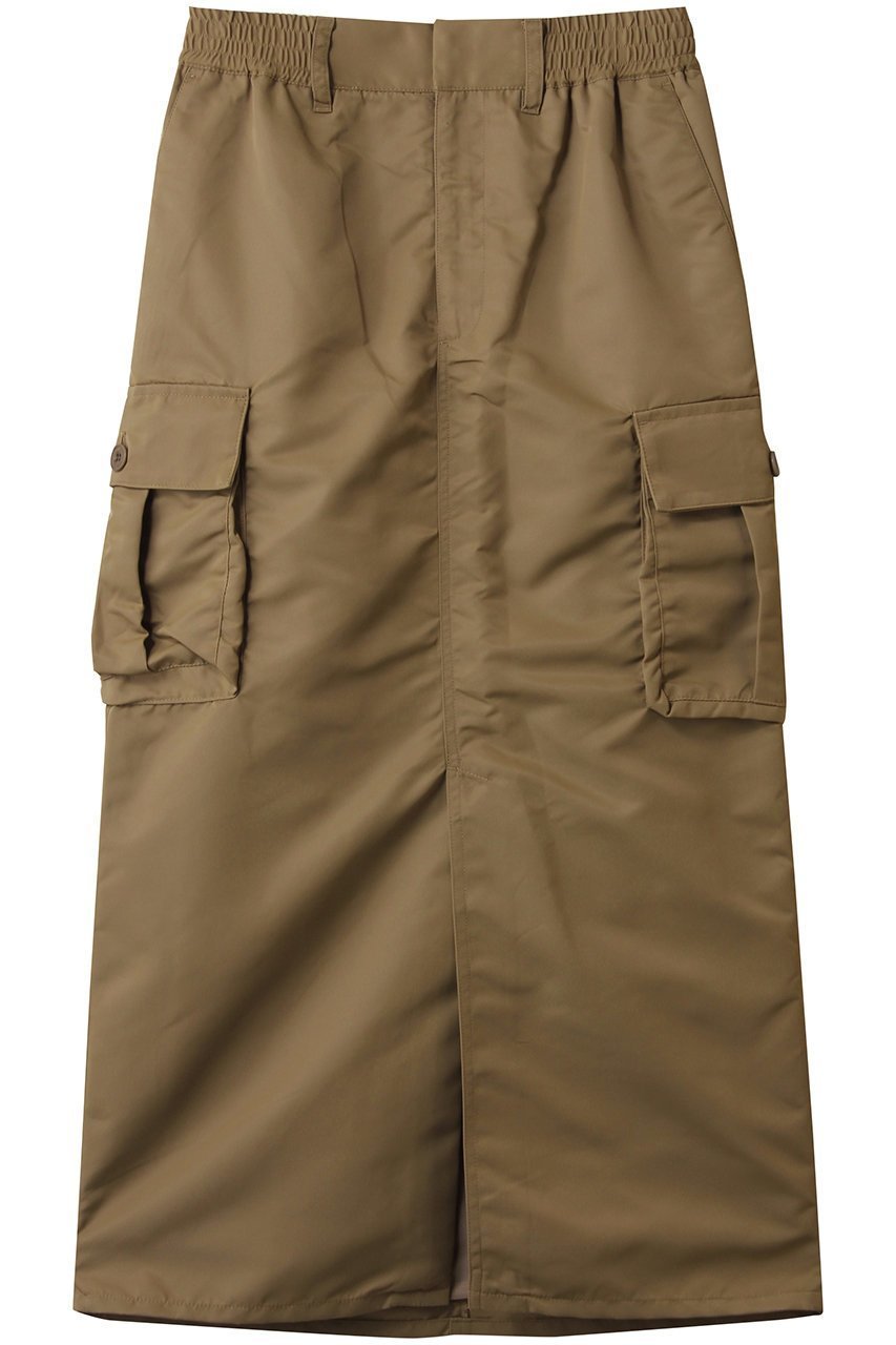 【サードマガジン/THIRD MAGAZINE】のミリタリースカート インテリア・キッズ・メンズ・レディースファッション・服の通販 founy(ファニー) 　ファッション　Fashion　レディースファッション　Fashion for Women　スカート　Skirts　ロングスカート　Long Skirts / Maxi & Midi Skirts　おすすめ　Recommended / Our Picks　ジャケット　Jacket, Outerwear　セットアップ　Set-Up, Coordinated Outfit　フラップ　Flap, Flap Pocket　ポケット　Pocket, Pocket Detail　ミリタリー　Military, Army Style　ロング　Long, Long-Length　新作・新入荷　New Arrivals / New In　キャメル|ID: prp329100004684615 ipo3291000000033830505