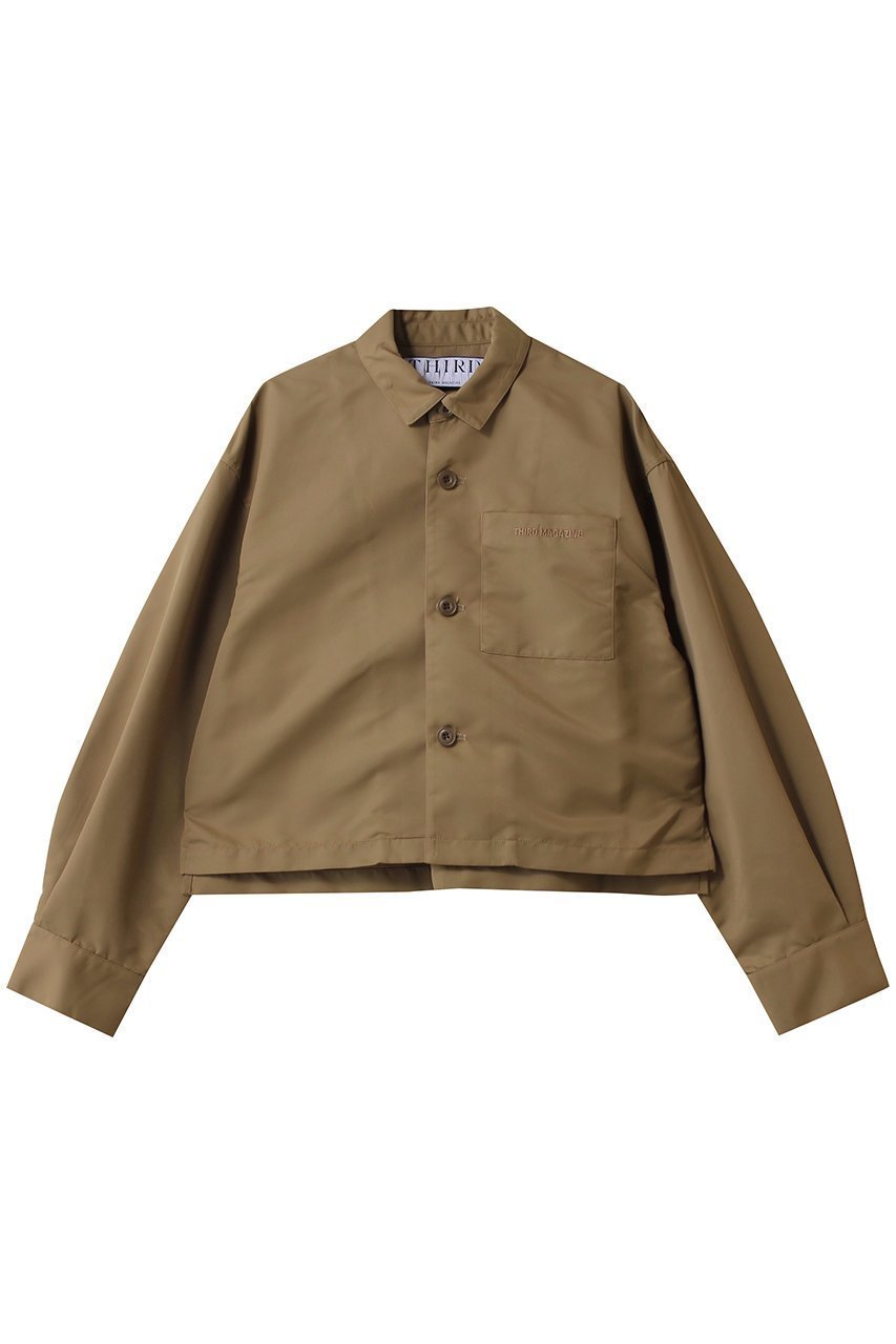 【サードマガジン/THIRD MAGAZINE】のクロップドブルゾン インテリア・キッズ・メンズ・レディースファッション・服の通販 founy(ファニー) 　ファッション　Fashion　レディースファッション　Fashion for Women　アウター　Coat / Outerwear Collection　レディースジャケット・軽アウター　Jackets　ブルゾンジャケット・スポーティアウター　Blouson Jackets　おすすめ　Recommended / Our Picks　シンプル　Simple, Minimal　ジャケット　Jacket, Outerwear　セットアップ　Set-Up, Coordinated Outfit　ブルゾン　Blouson, Bomber Jacket　ポケット　Pocket, Pocket Detail　キャメル|ID: prp329100004684616 ipo3291000000035347436