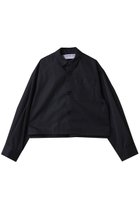 【サードマガジン/THIRD MAGAZINE】のクロップドブルゾン ネイビー|ID:prp329100004684616