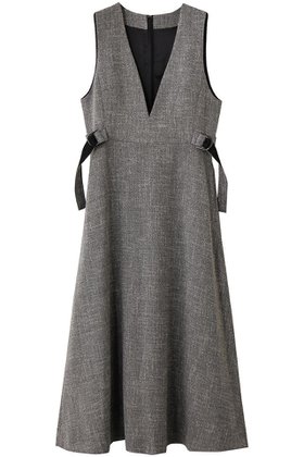 【アナイ/ANAYI】 ウールライクツィードジャンパーワンピース人気、トレンドファッション・服の通販 founy(ファニー) ファッション Fashion レディースファッション Fashion for Women ワンピース Dresses チュニック Tunic Tops & Dresses チュニック Tunic, Long Top ツイード Twill, Twill Weave ロング Long, Long-Length エレガント 上品 Elegant |ID:prp329100004684619