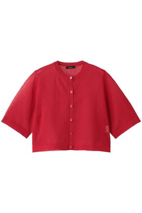 【アルアバイル/allureville】 ハーフスリーブシアークルーカーディガン人気、トレンドファッション・服の通販 founy(ファニー) ファッション Fashion レディースファッション Fashion for Women トップス・カットソー Cut & Sew Tops ニット Knit Tops & Sweaters カーディガン・羽織り Layered Style Cardigans おすすめ Recommended / Our Picks カーディガン Cardigan, Knitwear ショート Short, Short Length トレンド Trend, Trending Now バランス Balance, Style Balance フェミニン Feminine, Girly 新作・新入荷 New Arrivals / New In 羽織 Haori, Light Jacket |ID:prp329100004684620