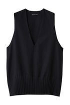 【ミズイロ インド/mizuiro ind】のpleats hem V neck vest ベスト navy|ID: prp329100004684622 ipo3291000000033830555