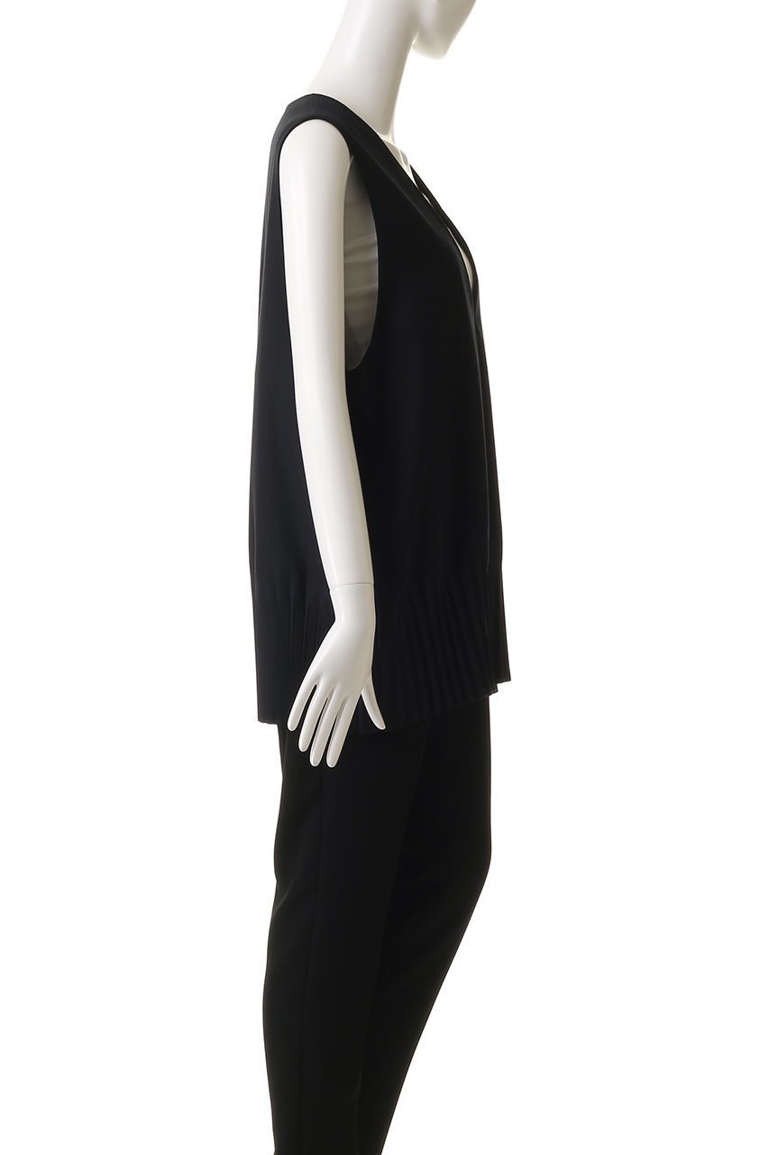【ミズイロ インド/mizuiro ind】のpleats hem V neck vest ベスト 人気、トレンドファッション・服の通販 founy(ファニー) 　ファッション　Fashion　レディースファッション　Fashion for Women　トップス・カットソー　Cut & Sew Tops　ニット　Knit Tops & Sweaters　ベスト&ジレ / 重ね着スタイル　Vests & Gilets　カジュアルプルオーバー・ニットトップス　Pullovers & Knit Tops / Casual Pullovers　カットソー　Cut and Sewn Top　プリーツ　Pleats, Pleated　ベスト　Vest, Waistcoat　新作・新入荷　New Arrivals / New In　other-3|ID: prp329100004684622 ipo3291000000033830559