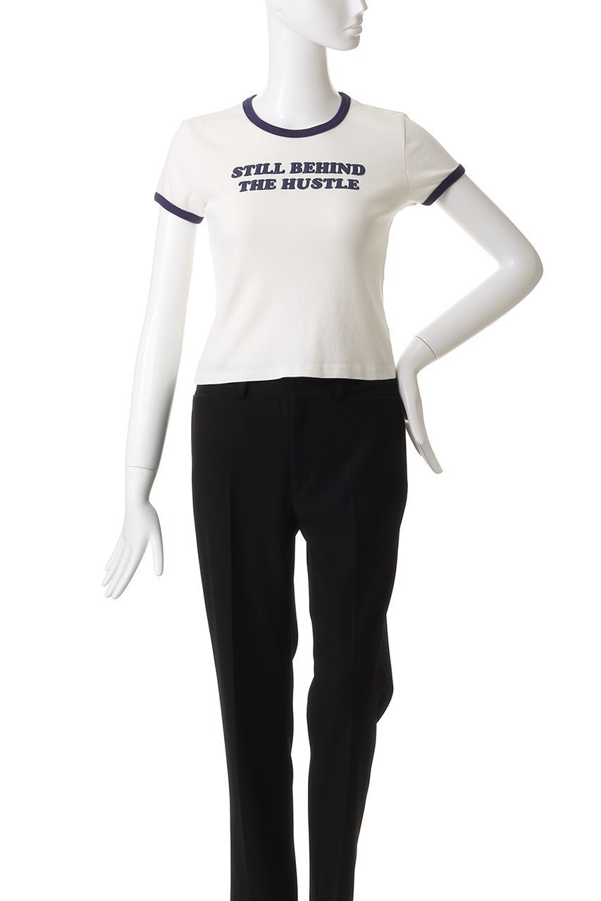 【マザー/MOTHER】のTHE ITTY BITTY RINGER パイピングTシャツ (BEH) 人気、トレンドファッション・服の通販 founy(ファニー) 　ファッション　Fashion　レディースファッション　Fashion for Women　トップス・カットソー　Cut & Sew Tops　シャツ・ブラウス・オフィスカジュアル　Elegant Blouses & Button-Ups　ロングTシャツ・Tシャツ　Longline T-Shirts & Tees　カットソー・ベーシックTシャツ　Cut-and-Sewn Tops / Stretch Tees & Basics　コレクション　Collection, Seasonal Line　コンパクト　Compact, Small Size　ショート　Short, Short Length　スリーブ　Sleeve, Long Sleeve / Short Sleeve　デニム　Denim, Jeans Material　トレンド　Trend, Trending Now　パイピング　Piping, Trim Design　フレア　Flare, Flared　ボトム　Bottoms, Lower Wear　ワイド　Wide, Wide Fit　人気　Popular, Best Seller　秋　Autumn　other-2|ID: prp329100004684624 ipo3291000000036128480