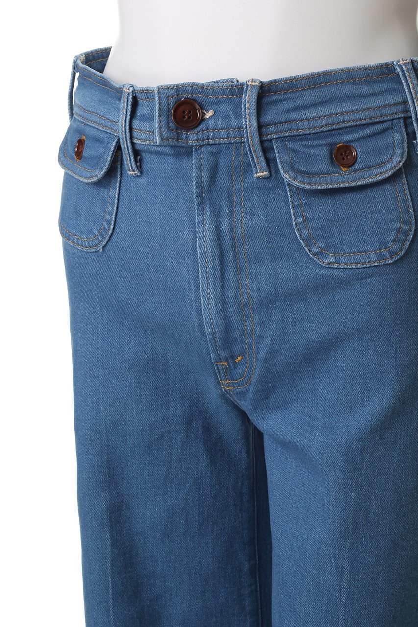 【マザー/MOTHER】のPOCKT FLAP HUSTLER ROLLR HEEL ハイウエストフレアデニム (TDJ) 人気、トレンドファッション・服の通販 founy(ファニー) 　ファッション　Fashion　レディースファッション　Fashion for Women　パンツ　Pants & Trousers　デニムパンツ・ジーンズ・美脚デニム　Denim Jeans & Pants　エレガント 上品　Elegant　コレクション　Collection, Seasonal Line　スニーカー　Sneakers, Trainers　デニム　Denim, Jeans Material　フラップ　Flap, Flap Pocket　フレア　Flare, Flared　ポケット　Pocket, Pocket Detail　人気　Popular, Best Seller　秋　Autumn　other-5|ID: prp329100004684626 ipo3291000000035784332
