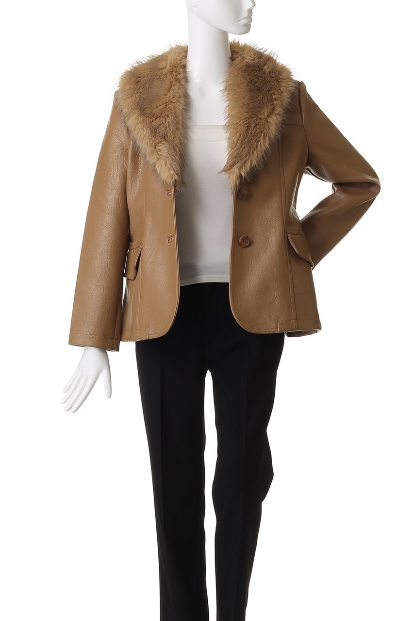【マザー/MOTHER】のTHE HOT UNDER THE COLLAR ファージャケット (FKE) 人気、トレンドファッション・服の通販 founy(ファニー) 　ファッション　Fashion　レディースファッション　Fashion for Women　アウター　Coat / Outerwear Collection　レディースジャケット・軽アウター　Jackets　なめらか　Smooth, Silky Texture　ジャケット　Jacket, Outerwear　新作・新入荷　New Arrivals / New In　A/W・秋冬　Autumn/Winter　other-7|ID: prp329100004684627 ipo3291000000033830616