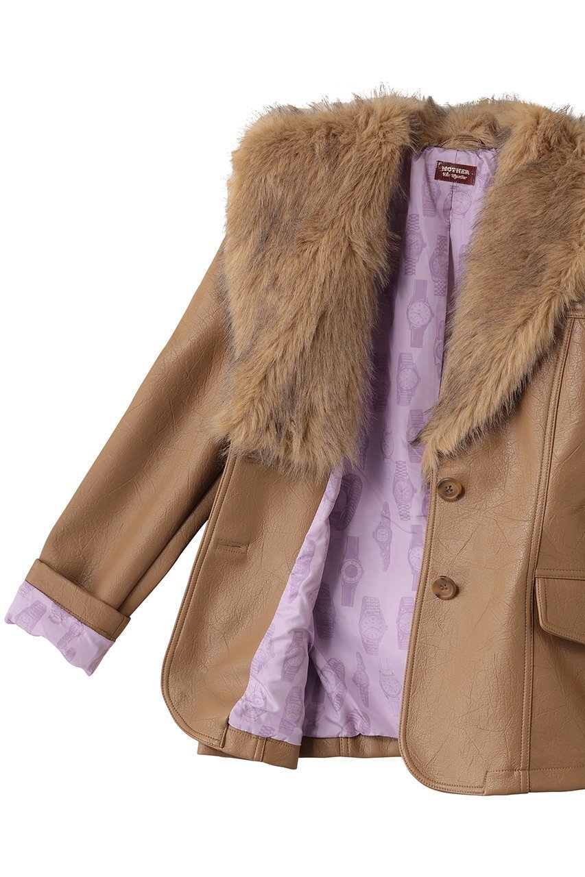 【マザー/MOTHER】のTHE HOT UNDER THE COLLAR ファージャケット (FKE) 人気、トレンドファッション・服の通販 founy(ファニー) 　ファッション　Fashion　レディースファッション　Fashion for Women　アウター　Coat / Outerwear Collection　レディースジャケット・軽アウター　Jackets　なめらか　Smooth, Silky Texture　コレクション　Collection, Seasonal Line　ジャケット　Jacket, Outerwear　人気　Popular, Best Seller　秋　Autumn　A/W・秋冬　Autumn/Winter　other-6|ID: prp329100004684627 ipo3291000000035784342
