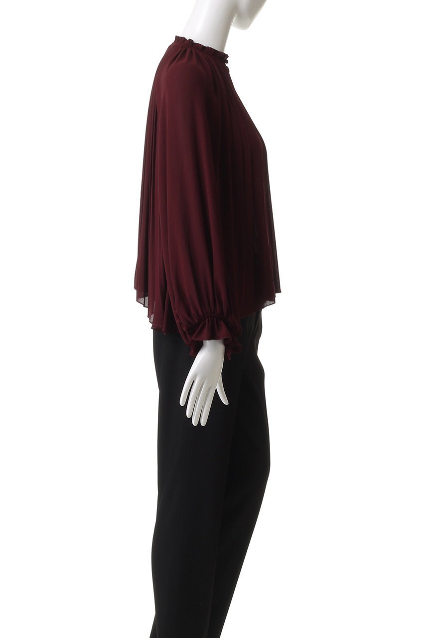 【マルティニーク/martinique】のプリーツブラウス 人気、トレンドファッション・服の通販 founy(ファニー) 　ファッション　Fashion　レディースファッション　Fashion for Women　トップス・カットソー　Cut & Sew Tops　シャツ・ブラウス・オフィスカジュアル　Elegant Blouses & Button-Ups　エレガント 上品　Elegant　シューズ　Shoes, Footwear　スリーブ　Sleeve, Long Sleeve / Short Sleeve　プリーツ　Pleats, Pleated　ロング　Long, Long-Length　再入荷　Restock / Back in Stock　other-3|ID: prp329100004684630 ipo3291000000035276097