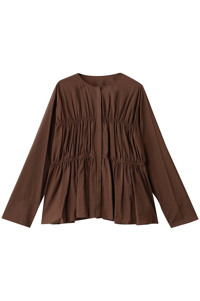 【マルティニーク/martinique】のモダールシルクティアードブラウス インテリア・キッズ・メンズ・レディースファッション・服の通販 founy(ファニー) https://founy.com/ ファッション Fashion レディースファッション Fashion for Women トップス・カットソー Cut & Sew Tops シャツ・ブラウス・オフィスカジュアル Elegant Blouses & Button-Ups おすすめ Recommended / Our Picks シルク Silk, 100% Silk スラックス Slacks, Dress Pants スリーブ Sleeve, Long Sleeve / Short Sleeve デニム Denim, Jeans Material フェミニン Feminine, Girly リュクス Luxury, Elegant, High-End, Chic ロング Long, Long-Length |ID: prp329100004684632 ipo3291000000035939916