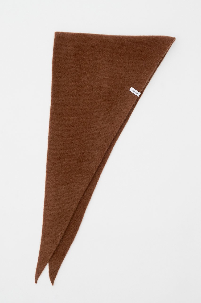 【エレガンセーゼ/ELEGANCESE】のSheer triangle スカーフ インテリア・キッズ・メンズ・レディースファッション・服の通販 founy(ファニー) 　ファッション　Fashion　レディースファッション　Fashion for Women　ストール　Soft & Warm Scarves　マフラー・スヌード / 冬小物の定番　Scarves & Mufflers　エレガント 上品　Elegant　シンプル　Simple, Minimal　スカーフ　Scarf, Neckwear　ストール　Stole, Wrap　マフラー　Scarf, Muffler　新作・新入荷　New Arrivals / New In　ブラウン|ID: prp329100004684634 ipo3291000000033830658