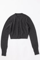 【エレガンセーゼ/ELEGANCESE】のSheer カシミヤカーディガン チャコールグレー|ID: prp329100004684641 ipo3291000000036128502