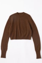 【エレガンセーゼ/ELEGANCESE】のSheer カシミヤクルー ブラウン|ID: prp329100004684643 ipo3291000000033830740