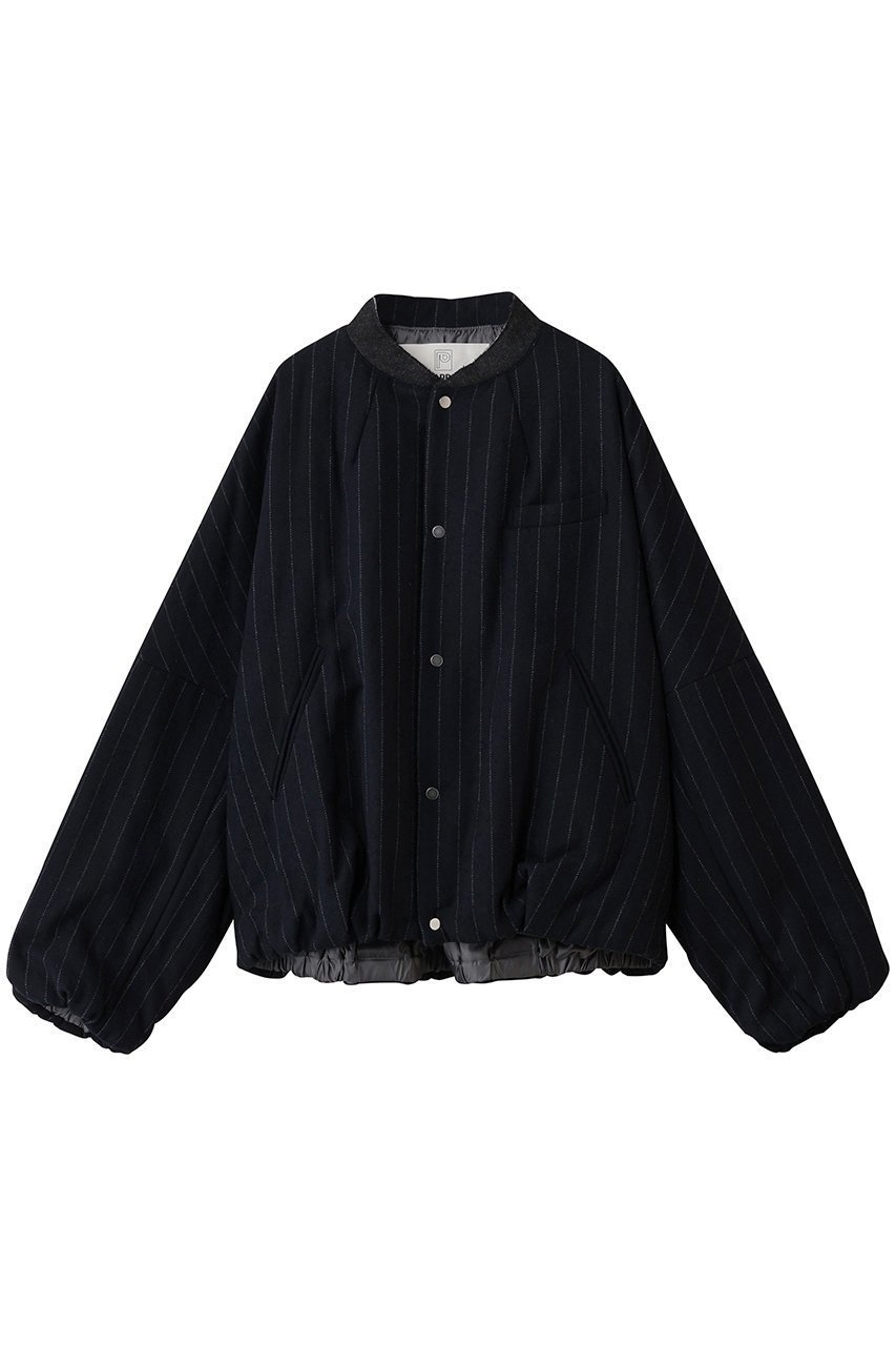 【プランク プロジェクト/PRANK PROJECT】のウールバルーンブルゾン / Wool Balloon Blouson インテリア・キッズ・メンズ・レディースファッション・服の通販 founy(ファニー) 　ファッション　Fashion　レディースファッション　Fashion for Women　アウター　Coat / Outerwear Collection　レディースジャケット・軽アウター　Jackets　ブルゾンジャケット・スポーティアウター　Blouson Jackets　シンプル　Simple, Minimal　ジャケット　Jacket, Outerwear　バルーン　Balloon, Balloon Silhouette　フェミニン　Feminine, Girly　フォルム　Silhouette, Form　ブルゾン　Blouson, Bomber Jacket　NVY(ネイビー)|ID: prp329100004684652 ipo3291000000035939929