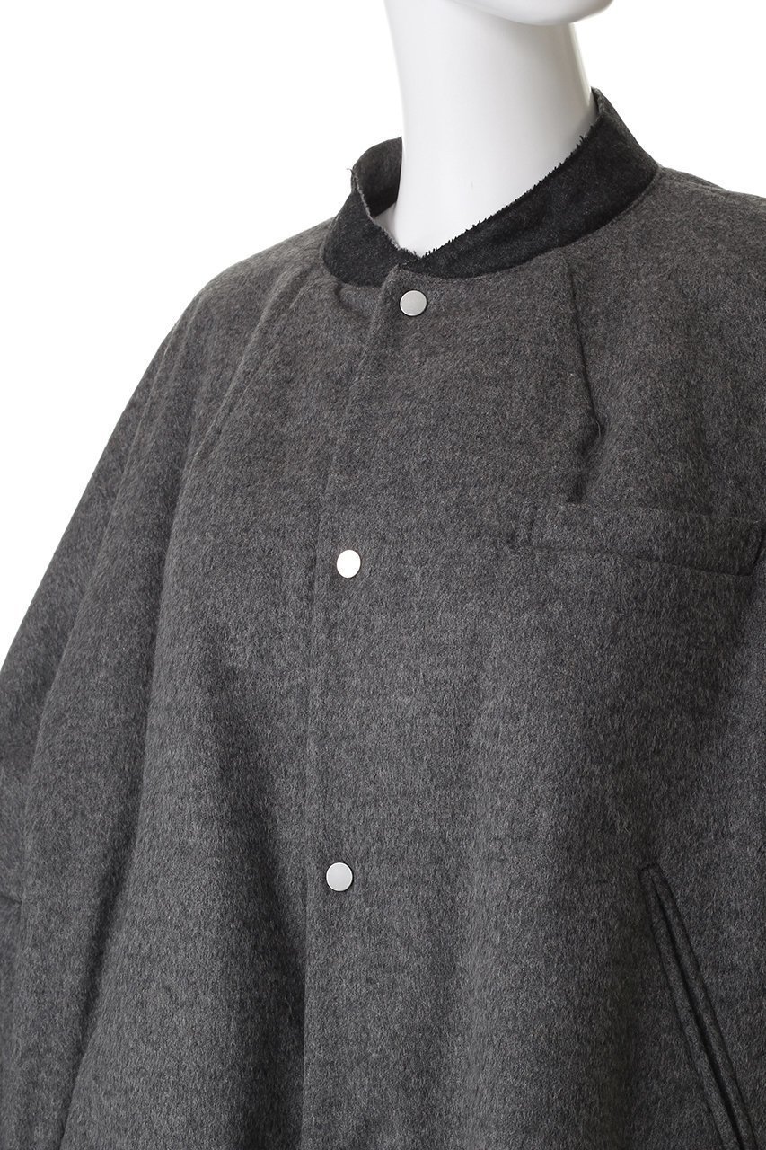 【プランク プロジェクト/PRANK PROJECT】のウールバルーンブルゾン / Wool Balloon Blouson 人気、トレンドファッション・服の通販 founy(ファニー) 　ファッション　Fashion　レディースファッション　Fashion for Women　アウター　Coat / Outerwear Collection　レディースジャケット・軽アウター　Jackets　ブルゾンジャケット・スポーティアウター　Blouson Jackets　シンプル　Simple, Minimal　ジャケット　Jacket, Outerwear　バルーン　Balloon, Balloon Silhouette　フェミニン　Feminine, Girly　フォルム　Silhouette, Form　ブルゾン　Blouson, Bomber Jacket　other-5|ID: prp329100004684652 ipo3291000000035939934