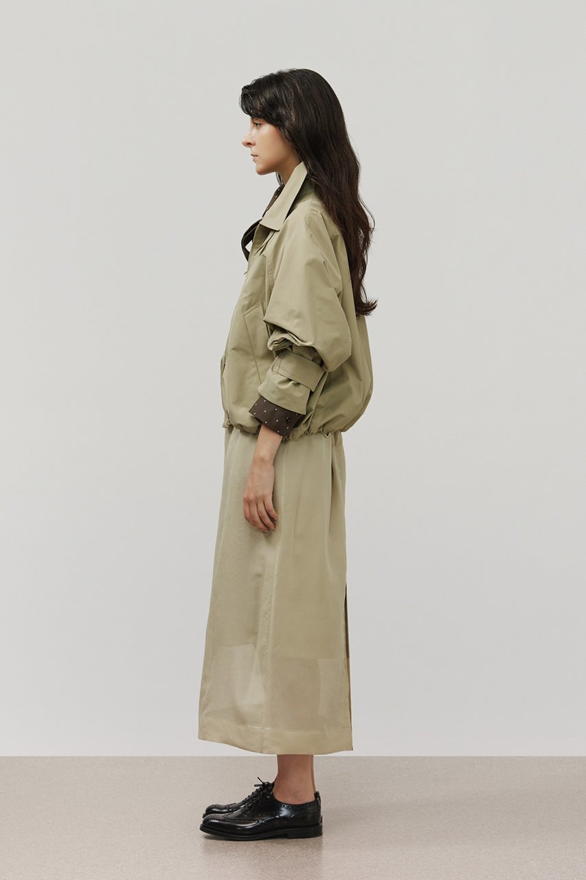 【デパリエ/DEPAREILLE】のタフタジップアップブルゾン 人気、トレンドファッション・服の通販 founy(ファニー) 　ファッション　Fashion　レディースファッション　Fashion for Women　アウター　Coat / Outerwear Collection　レディースジャケット・軽アウター　Jackets　ブルゾンジャケット・スポーティアウター　Blouson Jackets　ショート　Short, Short Length　ジップ　Zip, Zipper　ジャケット　Jacket, Outerwear　スタンド　Stand Collar, Upright Stand　タフタ　Taffeta, Structured Fabric　トレンド　Trend, Trending Now　ブルゾン　Blouson, Bomber Jacket　other-8|ID: prp329100004684654 ipo3291000000035276144