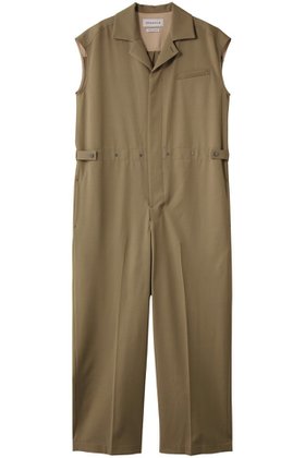 【デパリエ/DEPAREILLE】 ウールツイルショートスリーブコンビネゾン人気、トレンドファッション・服の通販 founy(ファニー) ファッション Fashion レディースファッション Fashion for Women パンツ Pants & Trousers コンビネゾン Jumpsuit, All-in-One シューズ Shoes, Footwear ツイル Twist, Twisted Detail フラット Flat, Flat Shoes リラックス Relax, Relaxed Fit エレガント 上品 Elegant |ID:prp329100004684660