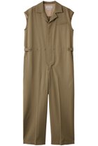 【デパリエ/DEPAREILLE】のウールツイルショートスリーブコンビネゾン ベージュ|ID: prp329100004684660 ipo3291000000035347501