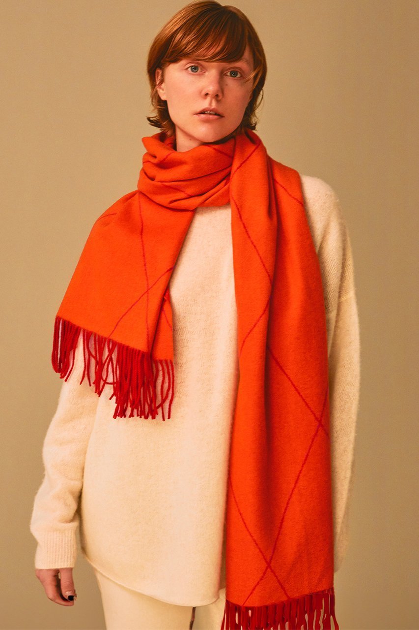 【エレガンセーゼ/ELEGANCESE】のdiamond wave マフラー 人気、トレンドファッション・服の通販 founy(ファニー) 　ファッション　Fashion　レディースファッション　Fashion for Women　ストール　Soft & Warm Scarves　マフラー・スヌード / 冬小物の定番　Scarves & Mufflers　ウェーブ　Wavy Pattern　ストール　Stole, Wrap　マフラー　Scarf, Muffler　ラグジュアリー　Luxury, Elegant　other-2|ID: prp329100004684669 ipo3291000000035276155