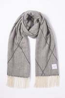 【エレガンセーゼ/ELEGANCESE】のdiamond wave マフラー 人気、トレンドファッション・服の通販 founy(ファニー) ファッション Fashion レディースファッション Fashion for Women ストール Soft & Warm Scarves マフラー・スヌード / 冬小物の定番 Scarves & Mufflers ウェーブ Wavy Pattern ストール Stole, Wrap マフラー Scarf, Muffler ラグジュアリー Luxury, Elegant |ID:prp329100004684669