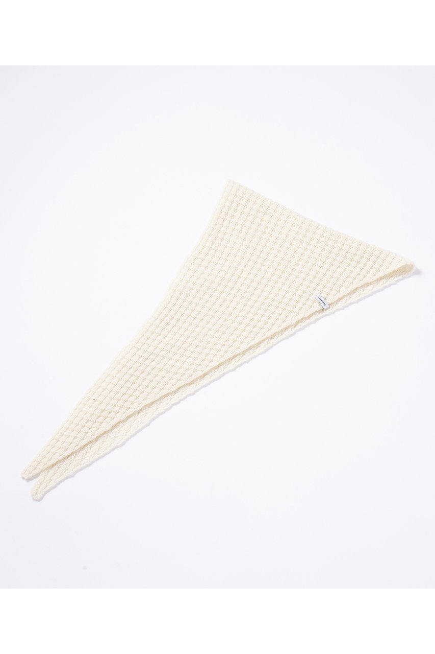 【エレガンセーゼ/ELEGANCESE】のwaffle スカーフ インテリア・キッズ・メンズ・レディースファッション・服の通販 founy(ファニー) 　ファッション　Fashion　レディースファッション　Fashion for Women　ストール　Soft & Warm Scarves　マフラー・スヌード / 冬小物の定番　Scarves & Mufflers　コンパクト　Compact, Small Size　スカーフ　Scarf, Neckwear　ストール　Stole, Wrap　トライアングル　Triangle, Triangular Shape　マフラー　Scarf, Muffler　ワッフル　Waffle, Waffle Knit　新作・新入荷　New Arrivals / New In　ホワイト|ID: prp329100004684672 ipo3291000000033830960
