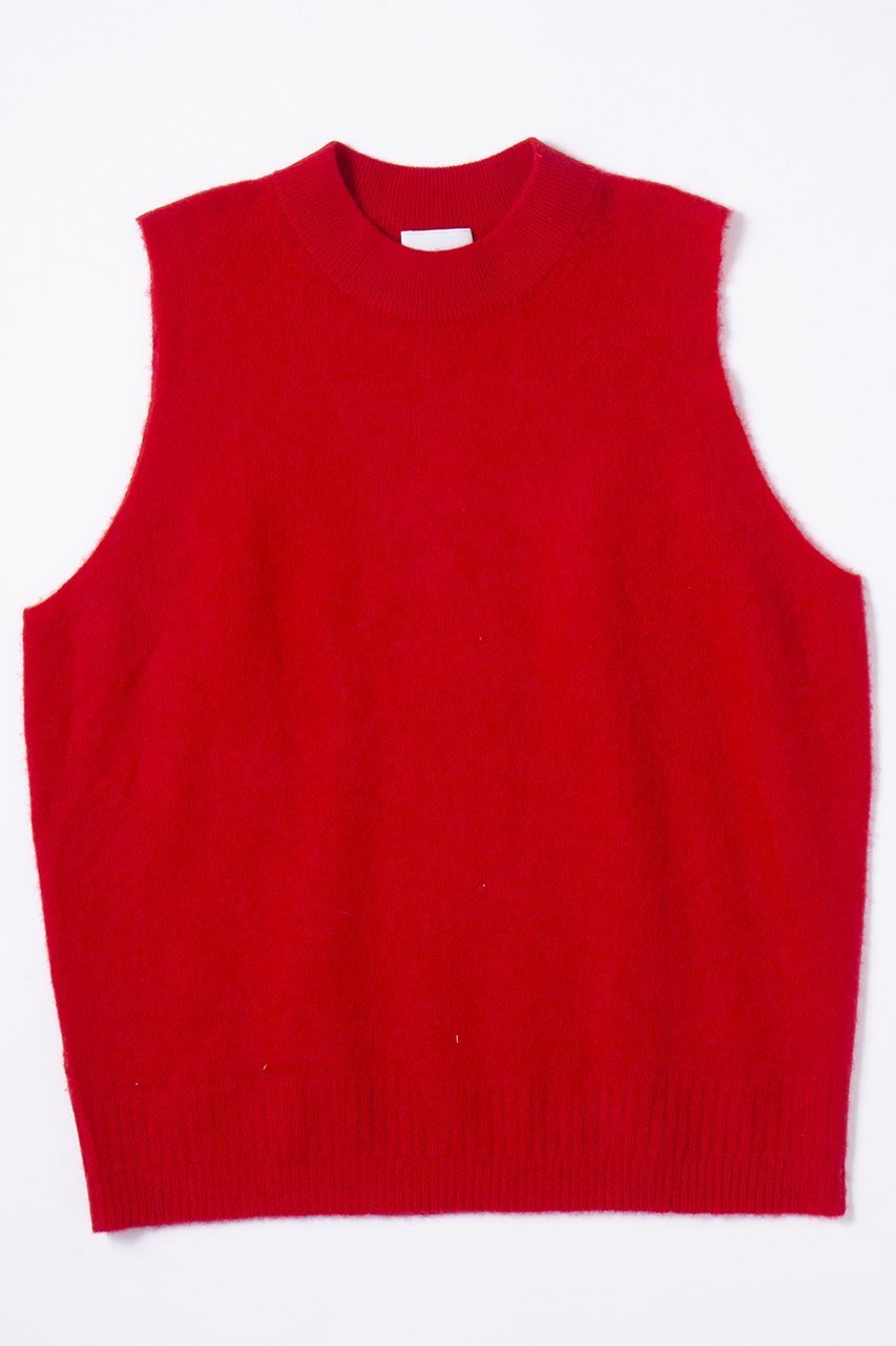 【エレガンセーゼ/ELEGANCESE】のsheer ニットベスト インテリア・キッズ・メンズ・レディースファッション・服の通販 founy(ファニー) 　ファッション　Fashion　レディースファッション　Fashion for Women　トップス・カットソー　Cut & Sew Tops　ニット　Knit Tops & Sweaters　ベスト&ジレ / 重ね着スタイル　Vests & Gilets　カジュアルプルオーバー・ニットトップス　Pullovers & Knit Tops / Casual Pullovers　軽量　Lightweight, Ultra Light　シアー　Sheer, See-Through　バランス　Balance, Style Balance　ベスト　Vest, Waistcoat　新作・新入荷　New Arrivals / New In　レッド|ID: prp329100004684674 ipo3291000000033830978