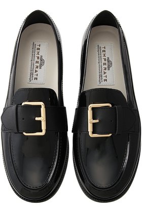 【テンパレイト/TEMPERATE】 GLEN ゴールドバックルベルト ローファー(レイン対応)人気、トレンドファッション・服の通販 founy(ファニー) ファッション Fashion レディースファッション Fashion for Women バッグ Bags ベルト&ウエストマーク Belts & Waist Accessories シューズ Shoes, Footwear バランス Balance, Style Balance ラバー Rubber, Rubber Sole レイン Rain, Rainproof 抗菌 Antibacterial, Bacteria-Resistant |ID:prp329100004684680