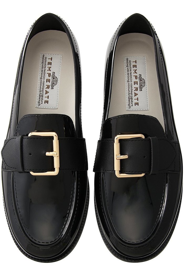 【テンパレイト/TEMPERATE】のGLEN ゴールドバックルベルト ローファー(レイン対応) インテリア・キッズ・メンズ・レディースファッション・服の通販 founy(ファニー) https://founy.com/ ファッション Fashion レディースファッション Fashion for Women バッグ Bags ベルト&ウエストマーク Belts & Waist Accessories シューズ Shoes, Footwear バランス Balance, Style Balance ラバー Rubber, Rubber Sole レイン Rain, Rainproof 再入荷 Restock / Back in Stock 抗菌 Antibacterial, Bacteria-Resistant |ID: prp329100004684680 ipo3291000000036865344