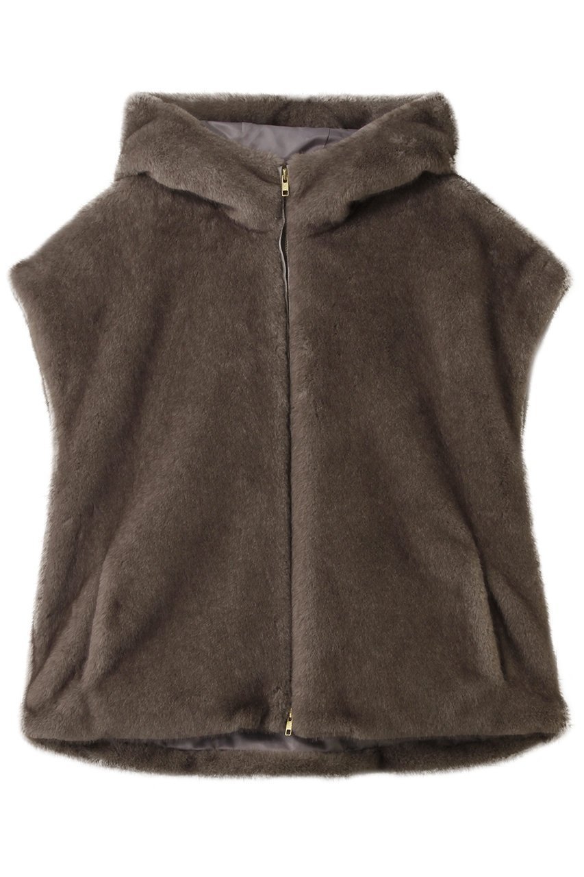 【アルアバイル/allureville】のフェイクミンクファーフーディーBO インテリア・キッズ・メンズ・レディースファッション・服の通販 founy(ファニー) 　ファッション　Fashion　レディースファッション　Fashion for Women　アウター　Coat / Outerwear Collection　レディースジャケット・軽アウター　Jackets　ジャケット　Jacket, Outerwear　トレンド　Trend, Trending Now　今季　This Season, Current Season　モカ|ID: prp329100004684728 ipo3291000000036136762