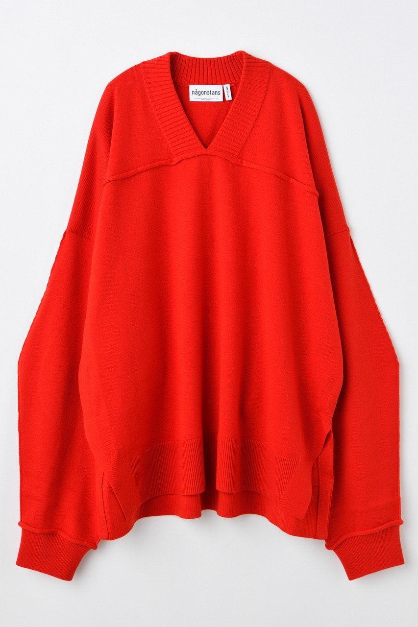 【ナゴンスタンス/nagonstans】の【9/17 12:00販売開始】v-neck pullover プルオーバー インテリア・キッズ・メンズ・レディースファッション・服の通販 founy(ファニー) 　ファッション　Fashion　レディースファッション　Fashion for Women　トップス・カットソー　Cut & Sew Tops　ニット　Knit Tops & Sweaters　カジュアルプルオーバー・ニットトップス　Pullovers & Knit Tops / Casual Pullovers　Vネックトップス　V-Neck Tops / V-Cut Neckline Shirts　おすすめ　Recommended / Our Picks　コンパクト　Compact, Small Size　サークル　Circle, Round Design　バランス　Balance, Style Balance　ベーシック　Basic, Essential　新作・新入荷　New Arrivals / New In　Chili|ID: prp329100004686292 ipo3291000000033840533