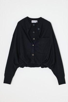 【ナゴンスタンス/nagonstans】 double-front cardigan カーディガン人気、トレンドファッション・服の通販 founy(ファニー) ファッション Fashion レディースファッション Fashion for Women トップス・カットソー Cut & Sew Tops ニット Knit Tops & Sweaters カーディガン・羽織り Layered Style Cardigans カーディガン Cardigan, Knitwear バルーン Balloon, Balloon Silhouette |ID:prp329100004686295