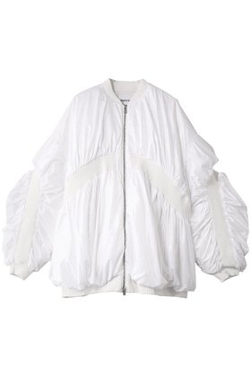 【ナゴンスタンス/nagonstans】 rib drape stadium jumper スタジアムジャンパー人気、トレンドファッション・服の通販 founy(ファニー) ファッション Fashion レディースファッション Fashion for Women アウター Coat / Outerwear Collection レディースジャケット・軽アウター Jackets ブルゾンジャケット・スポーティアウター Blouson Jackets アウトドア Outdoor Clothing ジャケット Jacket, Outerwear スポーツ Sports, Activewear セットアップ Set-Up, Coordinated Outfit タフタ Taffeta, Structured Fabric ブルゾン Blouson, Bomber Jacket 軽量 Lightweight, Ultra Light |ID:prp329100004686298