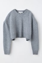 【エンフォルド/ENFOLD】のWIDE SHOULDER CROPPED PULLOVER プルオーバー 人気、トレンドファッション・服の通販 founy(ファニー) ファッション Fashion レディースファッション Fashion for Women トップス・カットソー Cut & Sew Tops ニット Knit Tops & Sweaters カジュアルプルオーバー・ニットトップス Pullovers & Knit Tops / Casual Pullovers おすすめ Recommended / Our Picks シンプル Simple, Minimal ワイド Wide, Wide Fit thumbnail トップグレー|ID: prp329100004686299 ipo3291000000035869317