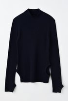 【エンフォルド/ENFOLD】の【9/17 12:00販売開始】NECK HOLE PULLOVER プルオーバー 人気、トレンドファッション・服の通販 founy(ファニー) ファッション Fashion レディースファッション Fashion for Women トップス・カットソー Cut & Sew Tops ニット Knit Tops & Sweaters カジュアルプルオーバー・ニットトップス Pullovers & Knit Tops / Casual Pullovers アシンメトリー Asymmetrical Style インナー Innerwear ハイネック High Neck, Mock Neck ボーダー Border, Stripe 新作・新入荷 New Arrivals / New In thumbnail ダークネイビー|ID: prp329100004686304 ipo3291000000033840591
