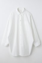 【エンフォルド/ENFOLD】のNAPE SHIRT シャツ 人気、トレンドファッション・服の通販 founy(ファニー) ファッション Fashion レディースファッション Fashion for Women トップス・カットソー Cut & Sew Tops シャツ・ブラウス・オフィスカジュアル Elegant Blouses & Button-Ups おすすめ Recommended / Our Picks スリーブ Sleeve, Long Sleeve / Short Sleeve タイプライター Typewriter Fabric, Crisp Cotton ドレープ Drape, Draping Fabric ハイネック High Neck, Mock Neck パターン Pattern, Design Print ロング Long, Long-Length 冬 Winter / This Winter 新作・新入荷 New Arrivals / New In thumbnail ホワイト|ID: prp329100004686306 ipo3291000000033840602