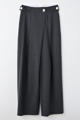 【エンフォルド/ENFOLD】のTWO WAY TROUSERS トラウザーズ・パンツ 人気、トレンドファッション・服の通販 founy(ファニー) ファッション Fashion レディースファッション Fashion for Women パンツ Pants & Trousers ストレッチ Stretch, Stretchy Fabric フロント Front, Front Design エレガント 上品 Elegant |ID:prp329100004686307