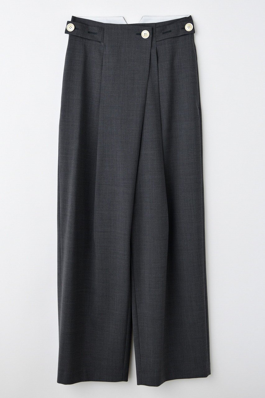 【エンフォルド/ENFOLD】のTWO WAY TROUSERS トラウザーズ・パンツ 人気、トレンドファッション・服の通販 founy(ファニー) ファッション Fashion レディースファッション Fashion for Women パンツ Pants & Trousers ストレッチ Stretch, Stretchy Fabric フロント Front, Front Design エレガント 上品 Elegant other-1|ID: prp329100004686307 ipo3291000000036134615