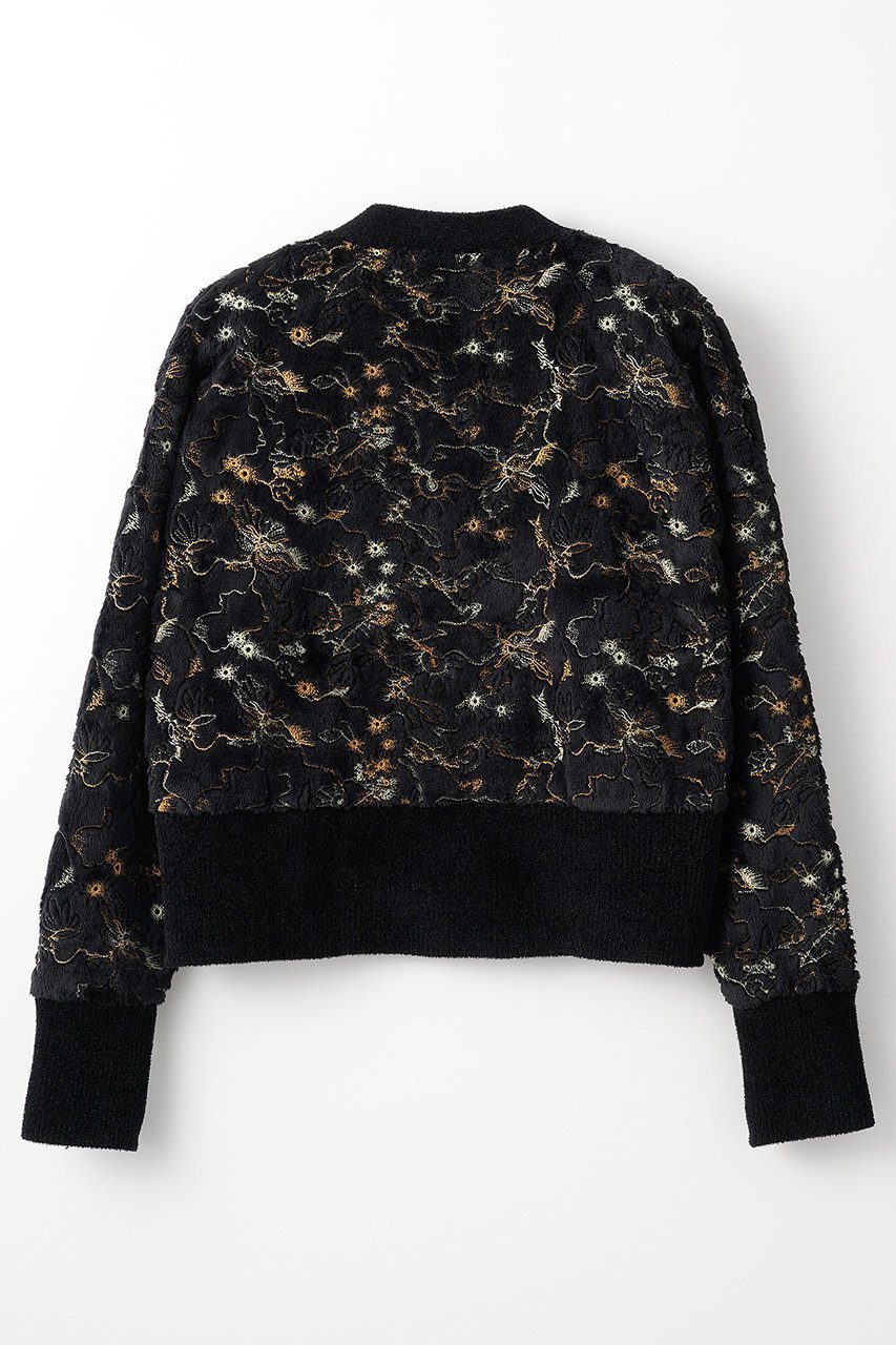 【ミューラル/MURRAL】のCamouflage エンブロイダリー ニットカーディガン 人気、トレンドファッション・服の通販 founy(ファニー) 　ファッション　Fashion　レディースファッション　Fashion for Women　トップス・カットソー　Cut & Sew Tops　ニット　Knit Tops & Sweaters　カーディガン・羽織り　Layered Style Cardigans　2025年　2025　2025-2026秋冬・A/W　Autumn/Winter 2025–26 AW25–26　エレガント 上品　Elegant　エンブロイダリー　Embroidery Design　カーディガン　Cardigan, Knitwear　クラシカル　Classical, Vintage-Inspired　コレクション　Collection, Seasonal Line　コンパクト　Compact, Small Size　バランス　Balance, Style Balance　新作・新入荷　New Arrivals / New In　A/W・秋冬　Autumn/Winter　other-2|ID: prp329100004686313 ipo3291000000033840652