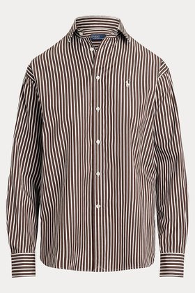 【ラルフローレン/RALPH LAUREN】 【POLO RALPH LAUREN】ストライプド コットン シャツ人気、トレンドファッション・服の通販 founy(ファニー) ファッション Fashion レディースファッション Fashion for Women トップス・カットソー Cut & Sew Tops シャツ・ブラウス・オフィスカジュアル Elegant Blouses & Button-Ups カフス Cuff Design ストライプ Stripe, Striped Pattern スリーブ Sleeve, Long Sleeve / Short Sleeve フィット Fit, Slim Fit リラックス Relax, Relaxed Fit ロング Long, Long-Length エレガント 上品 Elegant 新作・新入荷 New Arrivals / New In |ID:prp329100004686383