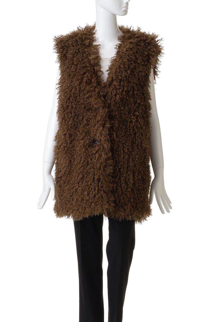 【チノ/CINOH】のCRINPED BOA ベスト 人気、トレンドファッション・服の通販 founy(ファニー) 　ファッション　Fashion　レディースファッション　Fashion for Women　アウター　Coat / Outerwear Collection　レディースジャケット・軽アウター　Jackets　ジャケット　Jacket, Outerwear　ベスト　Vest, Waistcoat　ラグジュアリー　Luxury, Elegant　エレガント 上品　Elegant　other-2|ID: prp329100004686384 ipo3291000000036134623