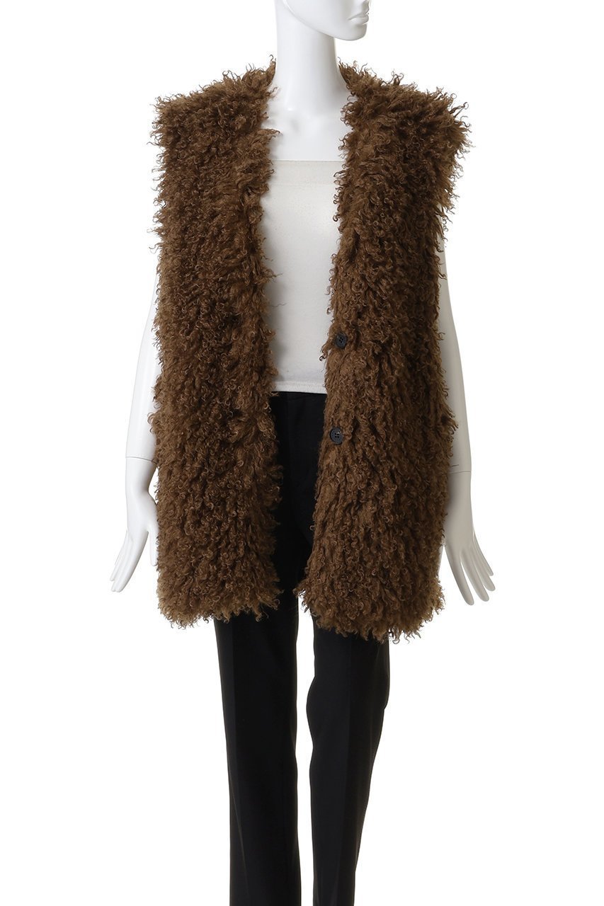 【チノ/CINOH】のCRINPED BOA ベスト 人気、トレンドファッション・服の通販 founy(ファニー) 　ファッション　Fashion　レディースファッション　Fashion for Women　アウター　Coat / Outerwear Collection　レディースジャケット・軽アウター　Jackets　ジャケット　Jacket, Outerwear　ベスト　Vest, Waistcoat　ラグジュアリー　Luxury, Elegant　エレガント 上品　Elegant　other-7|ID: prp329100004686384 ipo3291000000036134628