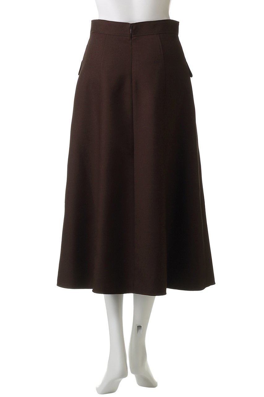 【アナイ/ANAYI】のブライトツイルAラインスカート 人気、トレンドファッション・服の通販 founy(ファニー) 　ファッション　Fashion　レディースファッション　Fashion for Women　スカート　Skirts　Aライン・フレアスカート　A-Line & Flared Skirts　ロングスカート　Long Skirts / Maxi & Midi Skirts　ツイル　Twist, Twisted Detail　フラップ　Flap, Flap Pocket　フロント　Front, Front Design　ポケット　Pocket, Pocket Detail　ロング　Long, Long-Length　新作・新入荷　New Arrivals / New In　other-4|ID: prp329100004686385 ipo3291000000033841132