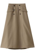 【アナイ/ANAYI】のブライトツイルAラインスカート 人気、トレンドファッション・服の通販 founy(ファニー) ファッション Fashion レディースファッション Fashion for Women スカート Skirts Aライン・フレアスカート A-Line & Flared Skirts ロングスカート Long Skirts / Maxi & Midi Skirts ツイル Twist, Twisted Detail フラップ Flap, Flap Pocket フロント Front, Front Design ポケット Pocket, Pocket Detail ロング Long, Long-Length thumbnail ベージュ2|ID: prp329100004686385 ipo3291000000034229861