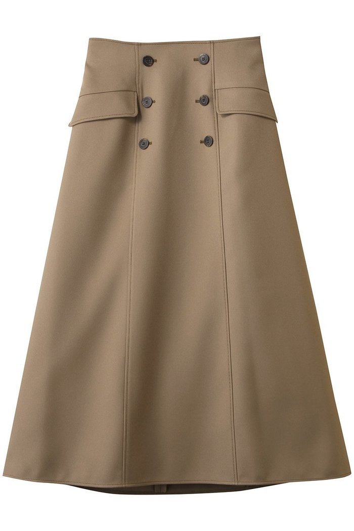 【アナイ/ANAYI】のブライトツイルAライン スカート インテリア・キッズ・メンズ・レディースファッション・服の通販 founy(ファニー) https://founy.com/ ファッション Fashion レディースファッション Fashion for Women スカート Skirts Aライン・フレアスカート A-Line & Flared Skirts ロングスカート Long Skirts / Maxi & Midi Skirts ツイル Twist, Twisted Detail フラップ Flap, Flap Pocket フロント Front, Front Design ポケット Pocket, Pocket Detail ロング Long, Long-Length |ID: prp329100004686385 ipo3291000000036085166