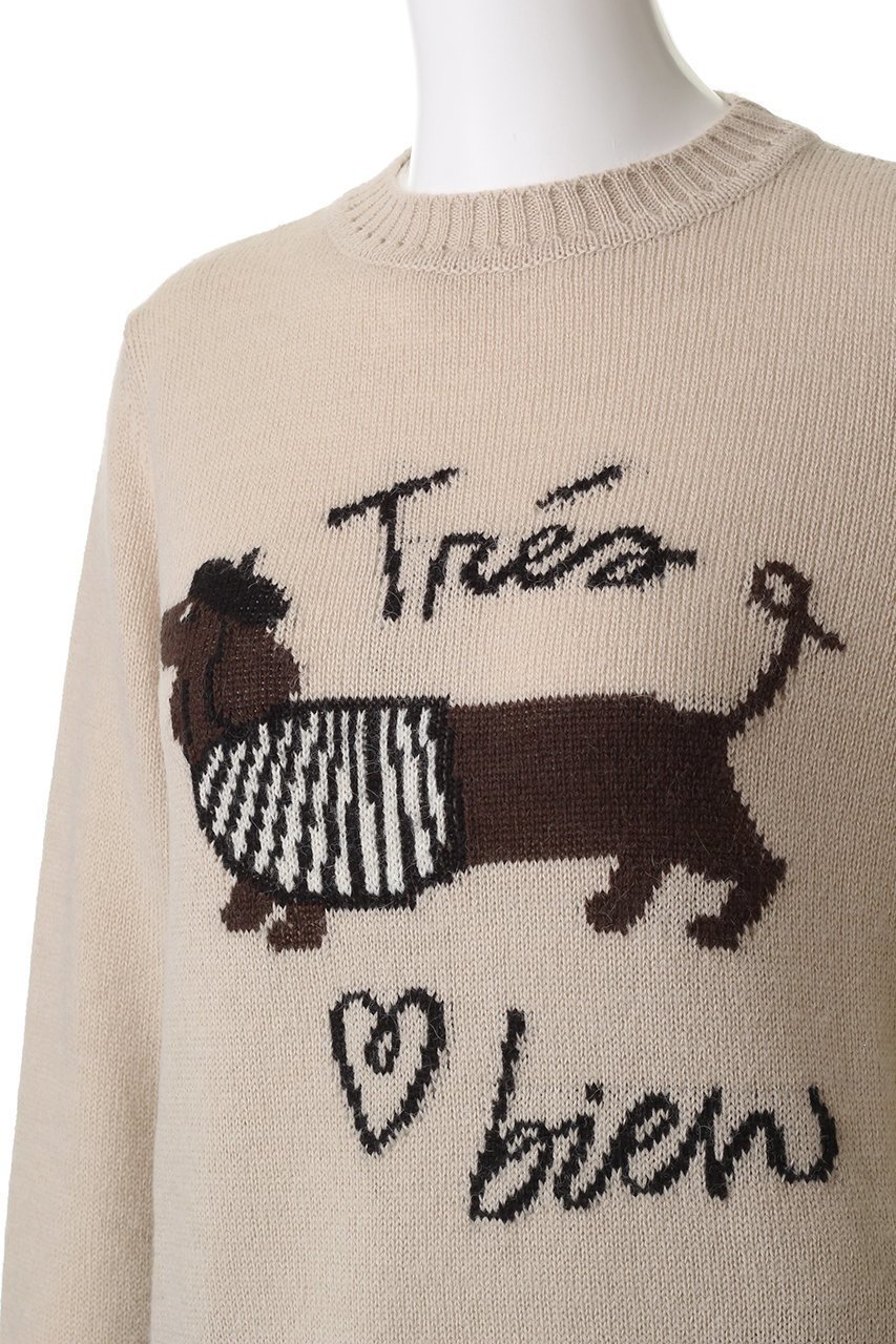 【マックスマーラ/Max Mara】の【Weekend Max Mara】NITRA モチーフ ニットセーター 人気、トレンドファッション・服の通販 founy(ファニー) 　ファッション　Fashion　レディースファッション　Fashion for Women　トップス・カットソー　Cut & Sew Tops　ニット　Knit Tops & Sweaters　カジュアルプルオーバー・ニットトップス　Pullovers & Knit Tops / Casual Pullovers　セーター　Sweater, Knitwear　モチーフ　Motif, Design Theme　新作・新入荷　New Arrivals / New In　A/W・秋冬　Autumn/Winter　other-5|ID: prp329100004686386 ipo3291000000033841144