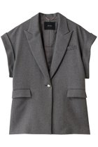 【アルアバイル/allureville】のウールライクポリツイルジレジャケット 人気、トレンドファッション・服の通販 founy(ファニー) ファッション Fashion レディースファッション Fashion for Women アウター Coat / Outerwear Collection レディースジャケット・軽アウター Jackets カットソー Cut and Sewn Top ジャケット Jacket, Outerwear スタイリッシュ Stylish, Fashionable ツイル Twist, Twisted Detail ベスト Vest, Waistcoat ロング Long, Long-Length エレガント 上品 Elegant 新作・新入荷 New Arrivals / New In thumbnail グレー|ID: prp329100004686395 ipo3291000000033841219