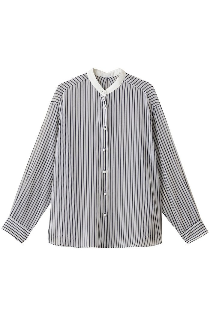 【エリオポール/heliopole】のthe EDITOR シャツ(CHIFFON) インテリア・キッズ・メンズ・レディースファッション・服の通販 founy(ファニー) https://founy.com/ ファッション Fashion レディースファッション Fashion for Women トップス・カットソー Cut & Sew Tops シャツ・ブラウス・オフィスカジュアル Elegant Blouses & Button-Ups シアー Sheer, See-Through シフォン Chiffon, Lightweight Fabric スリーブ Sleeve, Long Sleeve / Short Sleeve ロング Long, Long-Length エレガント 上品 Elegant 定番 Standard, Basic Item |ID: prp329100004686399 ipo3291000000035616610